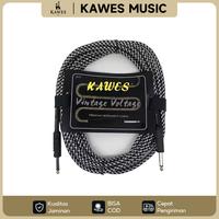 Gambar KAWES Kabel Gitar & Bass 3M/6M Jack Gitar Jack Bass Kabel Gitar Bahan Tembaga Anti Interference 6.5mm Premium Instrument Cable - 6M dari KAWES.ID Kab. Tangerang 1 Tokopedia
