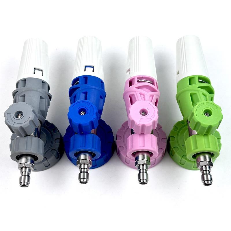 Pressure Washer Aluminum Foam Cannon Foam Generator Snow Foam Lance with 1/4 Quick Connector for Portland Husky Ryobi Greenwork 4