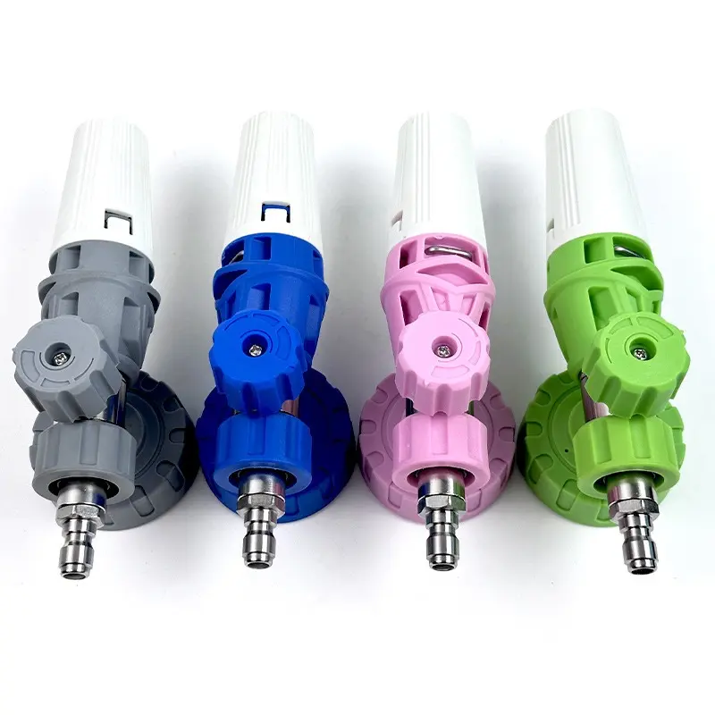 Pressure Washer Aluminum Foam Cannon Foam Generator Snow Foam Lance with 1/4 Quick Connector for Portland Husky Ryobi Greenwork 4