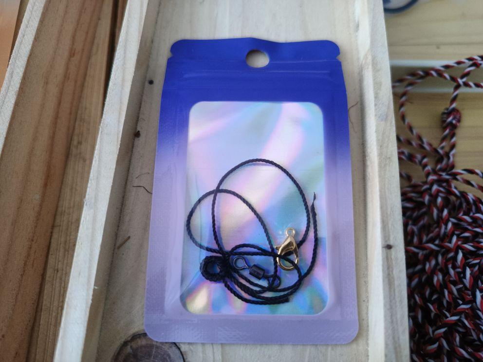 Tali Kaki Burung Angklet Kutilang Dan Trucuk Warna Hitam / biru tua Nilon Free Kokot Udang