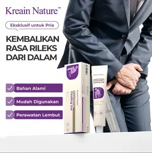 Kreain Nature Gel Herbal Formula Herbal Untuk Area Prostat Bantu Jaga Kesehatan Prostat Secara Alami Produk Asli Terjamin