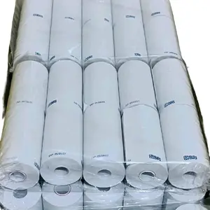 Kertas struk kasir Edc logo BRI 58x30mm full tanpa tulang paket 10 pcs Hitam