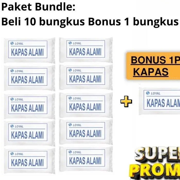 Kapas Alami Loyal Promo 10+1 Dapat 11 Kapas Loyal Untuk Filter Air Zernii Kapas Serbaguna Pemurnian Air Kapas Premium