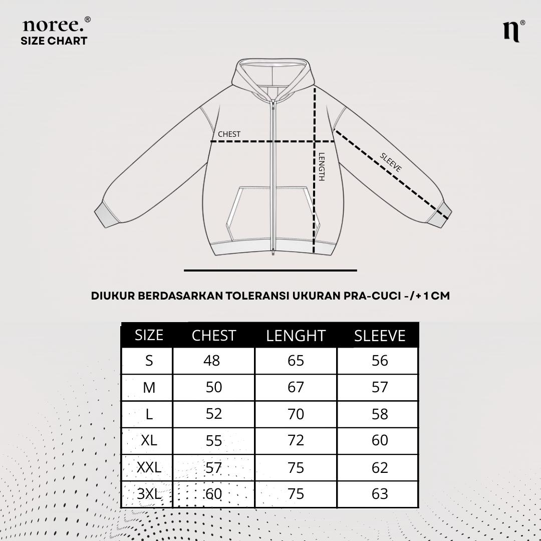 Noree Sherpa Fit Hoodie Zipper Cotton Fleace Sherpa Full Bulu | Abu Misty