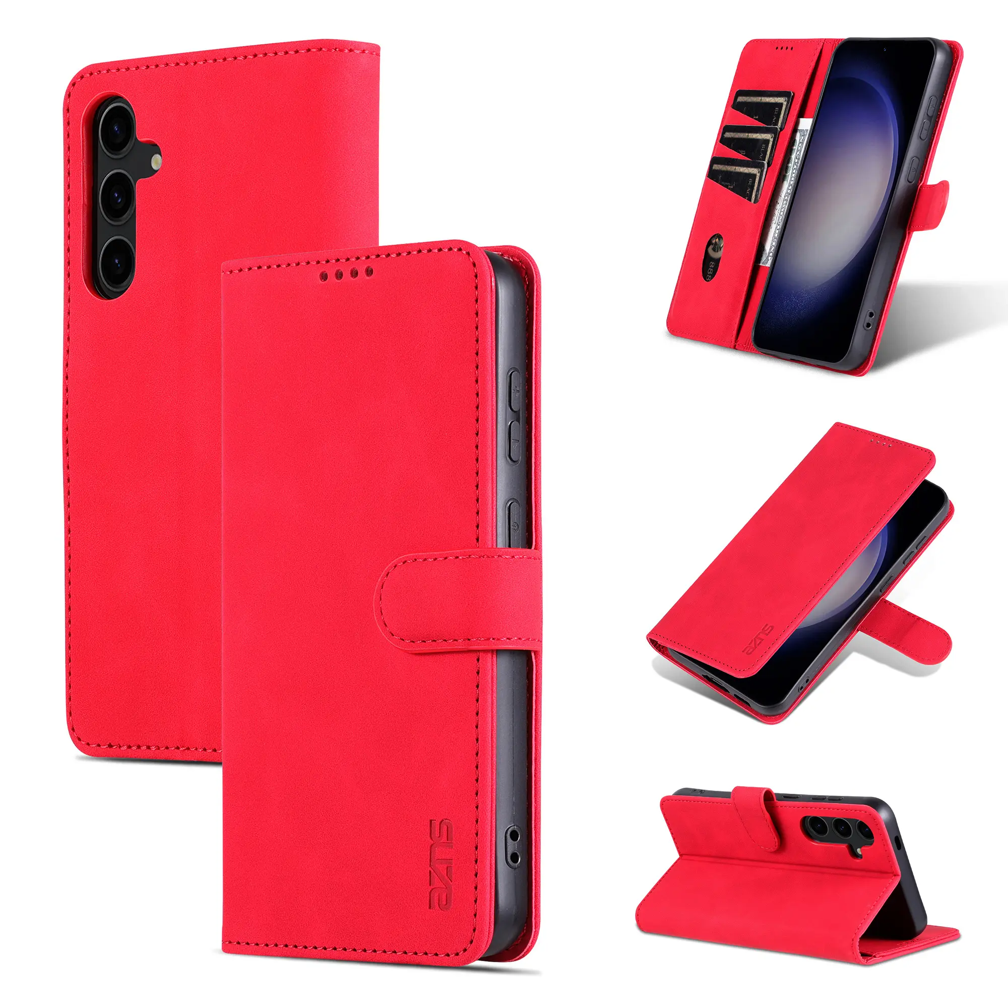 Samsung S24  S24Plus  S24Ultra  S23 S23Plus  S23 Ultra  S23FE  Phone Caseing Waterproof Flip Cover Protective Case Bracket Soft Shell Bump Guard Card Holder Money Clip Accessories Handheld Casing Screen Protector Protector Protection Shockproof  Cellphone