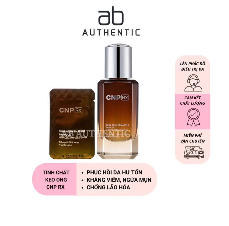 Top 1 bán chạy Combo 30 gói Tinh chất keo ong phục hồi da CNP Rx - AB AUTHENTIC
