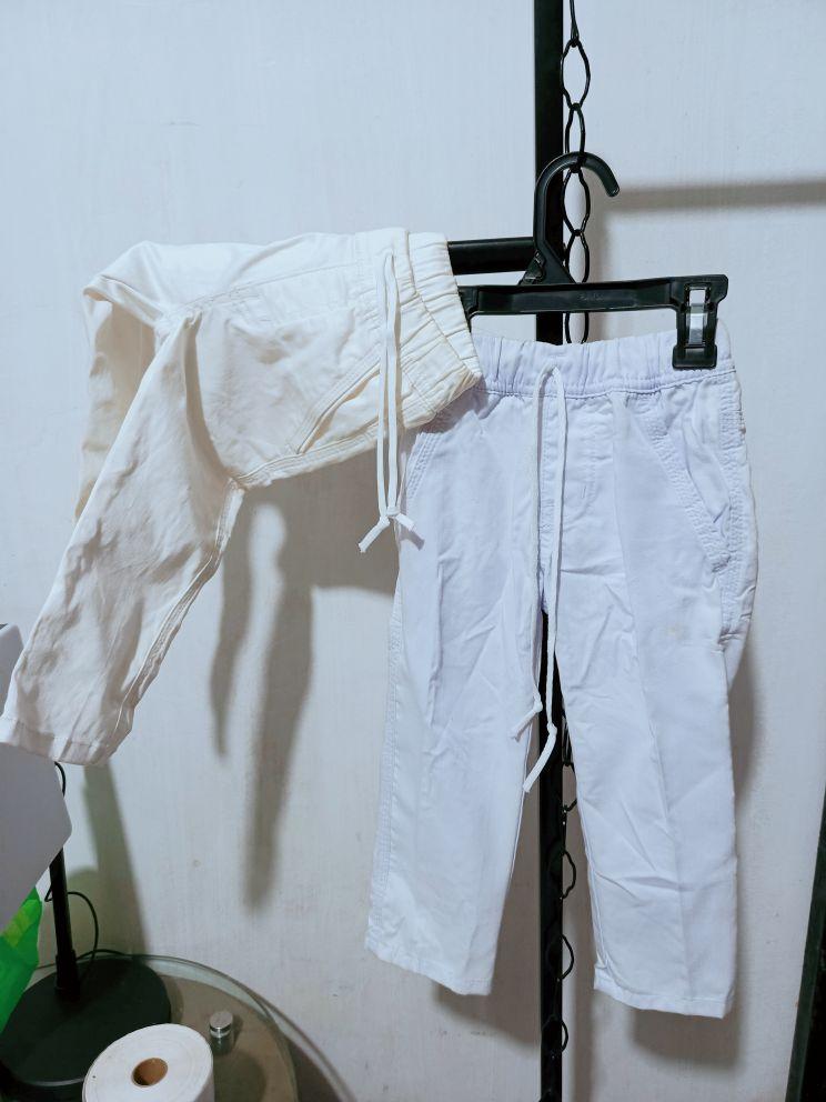 Celana Putih Anak Unisex Nyaman dan Fleksibel untuk Aktivitas Sehari-hari Laki-laki dan Perempuan