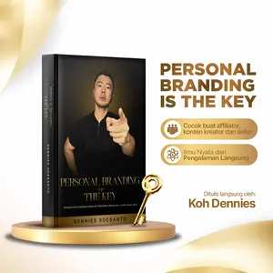 Buku Personal Branding Is the KEY by Koh Dennies Hardcover Fisik Psychology