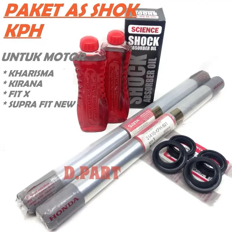 PAKET 1Set AS SHOCK KPH HONDA KARISMA/SUPRA X 125/KIRANA/FIT X/SUPRA FIT NEW/AS SHOCK KPH HONDA