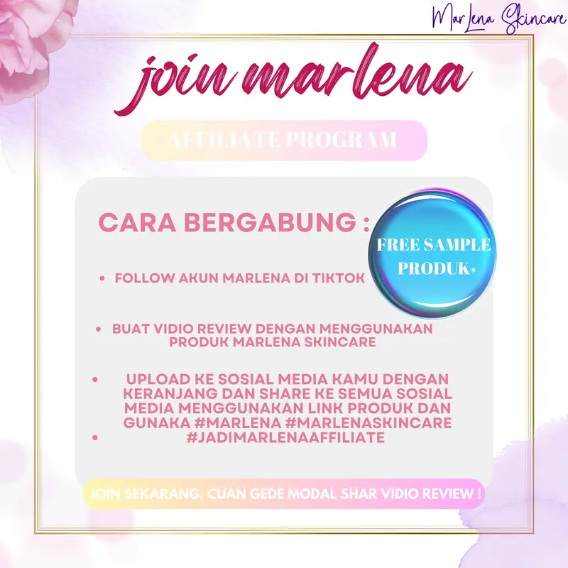 PAKET TONER  MARLENA FREE KAPAS DAPAT 2 PCS TONER KEMASAN BARU BPOM 6