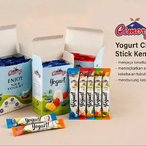 Cimory Yoghut Stick 25 Pcs Susu Fermentasi Rendah Gula Yoghurt Membantu Pencernaan Berbagai Rasa Cocok untuk Konsumsi Sehari-hari Yogurt