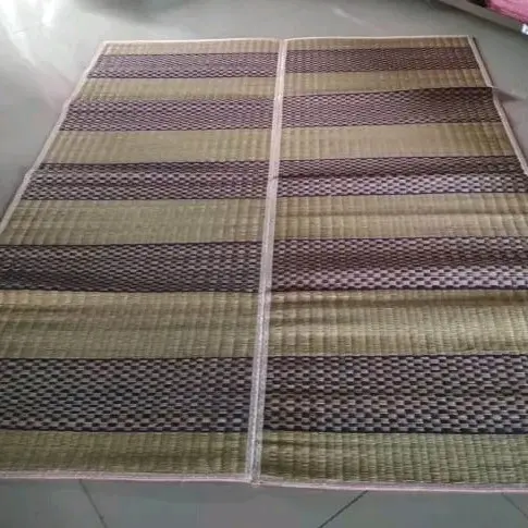 Tikar mendong 170cm x 200cm tikar bahan alami mendong yang nyaman dipakai serbaguna tikar pandan mendong