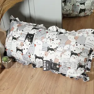 bantal cinta jumbo ukuran 100x50 empuk dan tebal full silicon berat 1000gram