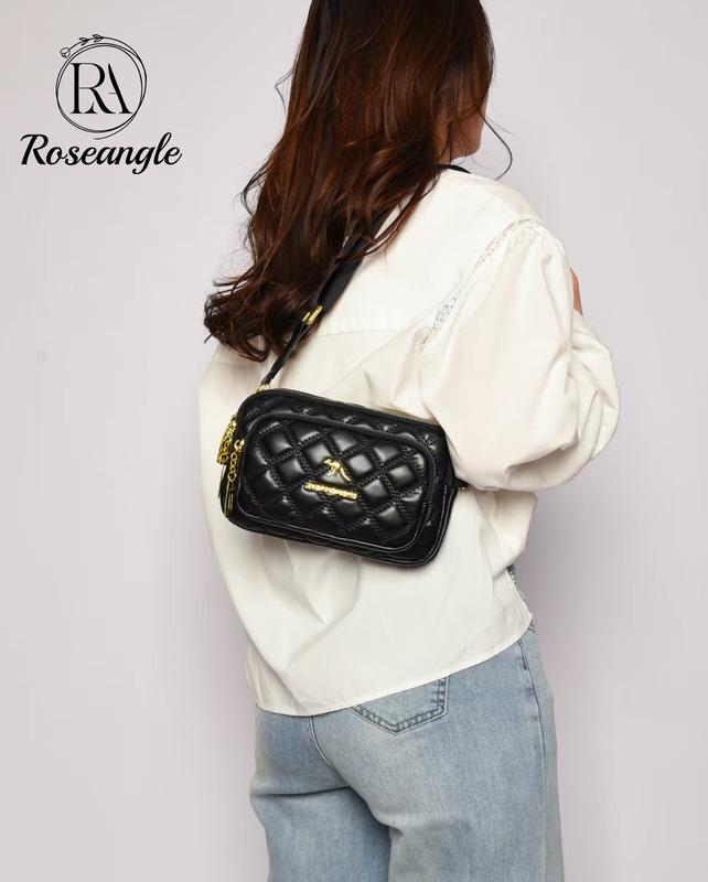 Túi Kiểm Tra Kim Cương Túi Đeo Chéo Thời Trang Thường Ngày Hợp Xu hướng Cho Nữ Thiết Kế Cá Tính Túi Đựng Điện Thoại Di Động Ba Lớp