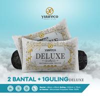 Gambar [YOURIDEALHOME_ID] Deluxe Series By Yuureco Bantal Tidur Dewasa Ukuran 45x65cm Empuk Lembut Bundling Paket 2 Bantal 1 Guling Bed - 3pcs - 2 Bantal 1 Guling dari yuureco Kab. Gresik 1 Tokopedia