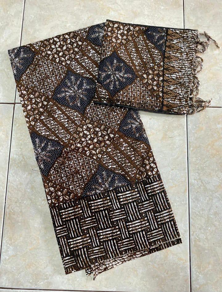 Product Introduction of Kamen  Motif batik  Katun lembaran set selendang 21