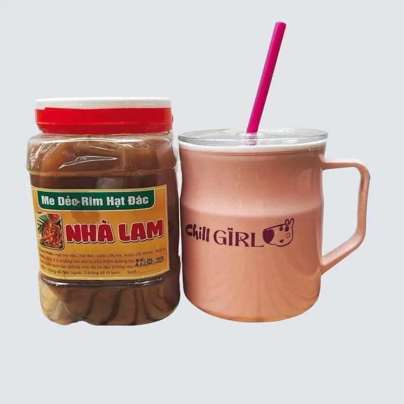 Tặng ca đá giữ nhiệt 700ml- một hộp 1kg me dẻo rim hạt đác dùng dể pha nước uống giải khát