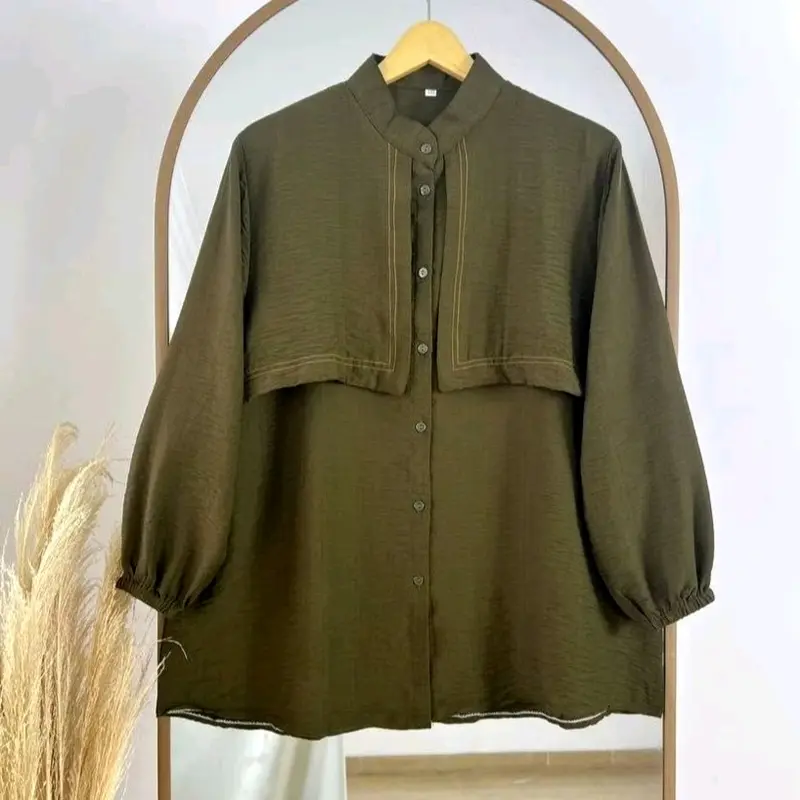 Atasan Wanita Big Size LD 140 150 Jumbo Ukuran Besar Plus Size 4