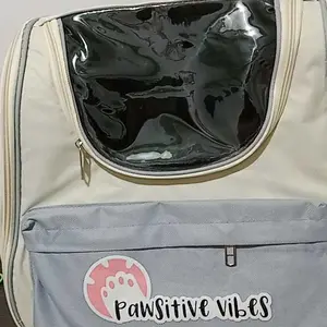 Pawsitive Official Pet Travel - Tas Ransel Kucing Anjing - Tas Travel Hewan Peliharaan - Tas Kucing Jumbo - Tas Astronot Hewan untuk Kucing Anjing  - Pet Cargo Kucing Anjing blacan  kucing