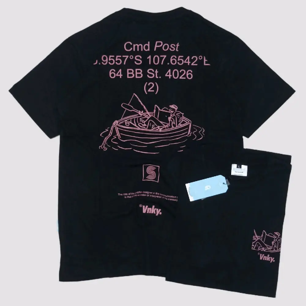 Kaos Distro Original / Tshirt Distro / Baju Distro SEVENKEY Boat