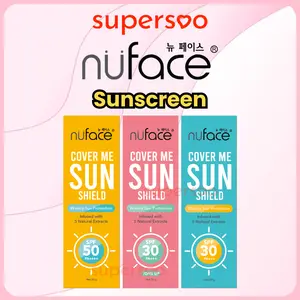 Nuface Cover Me Sun Shield Sunscreen SPF 30 PA+++ / SPF 50 PA+++ / Tone Up SPF 30 PA+++