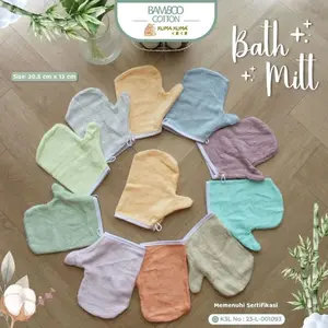 Washlap Jari Bayi Kuma-Kuma & Palmerhaus Washmitt 1 Pc Waslap Jari Perlengkapan Baby Newborn