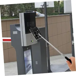 Tongkat E Toll Baja Tahan Karat Teleskopis / Stick Kartu E Toll Lipat / Parking Convenience Tool