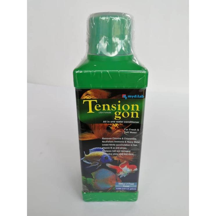 Mydilab Tension Gon Anti Chlorine Aquarium Fish 500ml Ikan Akuarium