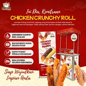 Paket kemitraan Chicken Crunchy Roll Paket Kemitraan Siap Jualan  Fasilitas Lengkap