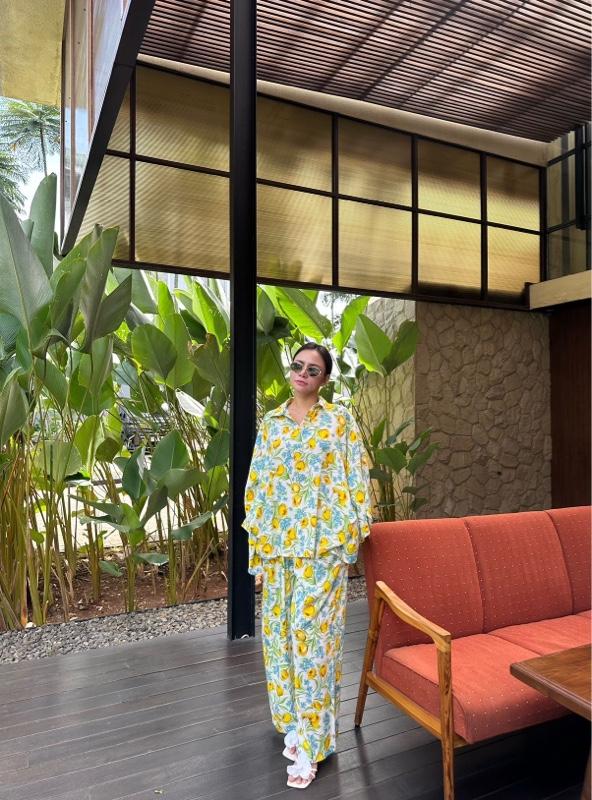 Alesha one set setelan baju wanita harian dewasa cantik terupdate