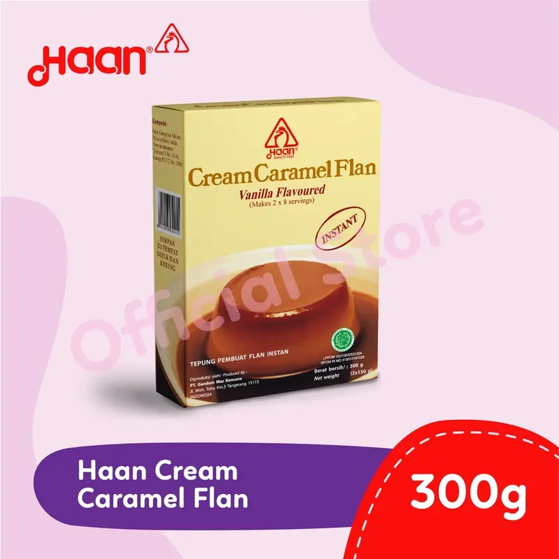 HAAN CREAM CARAMEL FLAN 300gr 0