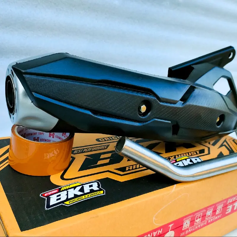 Knalpot TZM Project ngebas adem Beat Vario Scoopy PCX Nmax Aerox Mio Genio - Motorcycle Karbu Racing Silincer 2