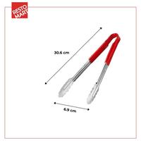 Gambar Penjepit Makanan / Food Tong 12" / 30.5 cm RESTOMART Stainless Steel Silicon Handle (2413030) dari Restomart Kitchen Solution Kota Semarang 2 Tokopedia