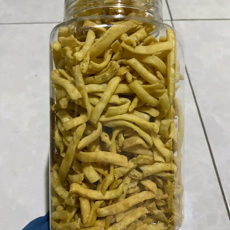kue bawang gurih renyah krenyes daun jeruk toples jumbo ukuran 2 liter 2