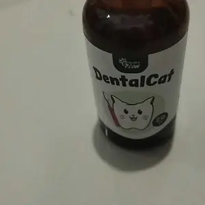 Golden Paw - DentalCat Obat Tetes Mulut Kucing Sariawan Radang Bau Mulut dan Pembersih Plak Karang Gigi Hewan 20ml