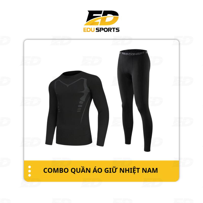 Bộ Quần Áo Giữ Nhiệt Nam Legging Combat Pro Tập Gym Bóng Đá Bóng Rổ Chơi Thể Thao Co Dãn 4 Chiều