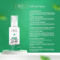 Gambar [KHUSUS OWNER] 2PCS Byzoe Gentle Cleanser Facial Wash with AHA BHA PHA for Sensitive, Acne Prone Normal Skin Membersihkan  Mencerahkan Wajah dengan Propolis Mugwort dari Byzoe Kab. Jember 4 Tokopedia