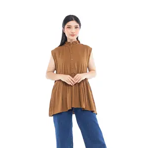 CILILY - Mola Inner Blouse Atasan Wanita Tanpa Lengan Blouse Katungan Busui Rompi Friendly