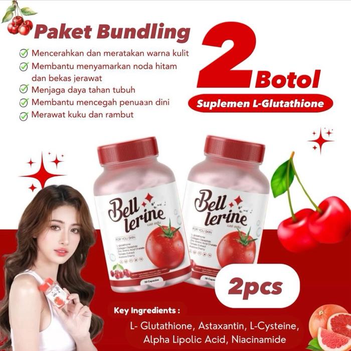 Jual Bundling 2botol Bell Lerine / 2botol Bella Sunny Suplemen L-Glutathione - Bella Sunny JERUK - Kota Pekanbaru - Vegerich Shop | Tokopedia Jual Bundling 2botol Bell Lerine / 2botol Bella Sunny Suplemen L-Glutathione - Bella Sunny JERUK - Kota Pekanbaru - Vegerich Shop | Tokopedia