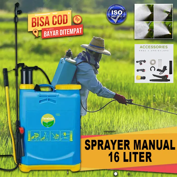 Semprotan Pertanian Manual 16L / Sprayer Manual 16 Liter / Tangki semprot Manual 16 Liter Tanaman 0