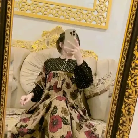 DRESS POLKA MIX FLOWER BUSUI 5