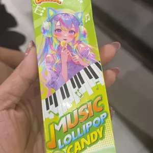 [HALAL] LIANGGUI Lollipop Musik (Rasa Stroberi, Anggur, Apel), Cocok untuk Interaksi Anak-anak/Game Pesta/Hadiah Hari Raya, Permen Rasa Buah Menarik, Dilengkapi Fungsi Musik untuk Menambah Keseruan, Tiga Rasa Buah Segar,Hadiah Natal