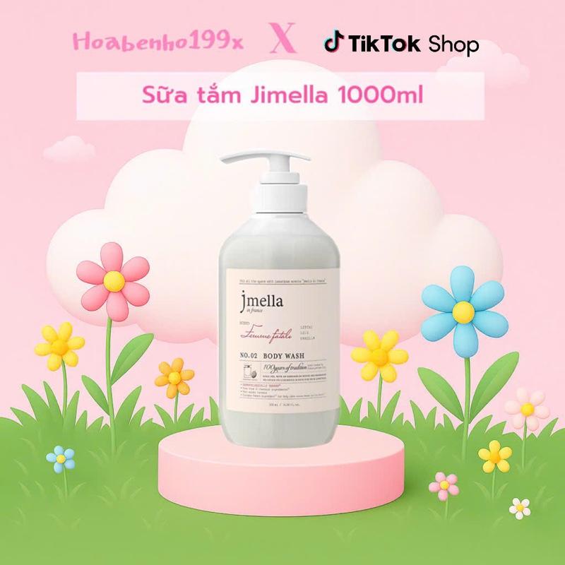 1000ml No 5 Sữa tắm Jmella in France Hàn Quốc