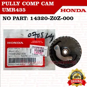 UMR435 PULLY COMP CAM GEAR MESIN POTONG RUMPUT 4TAK UMR 435 ORIGINAL HONDA