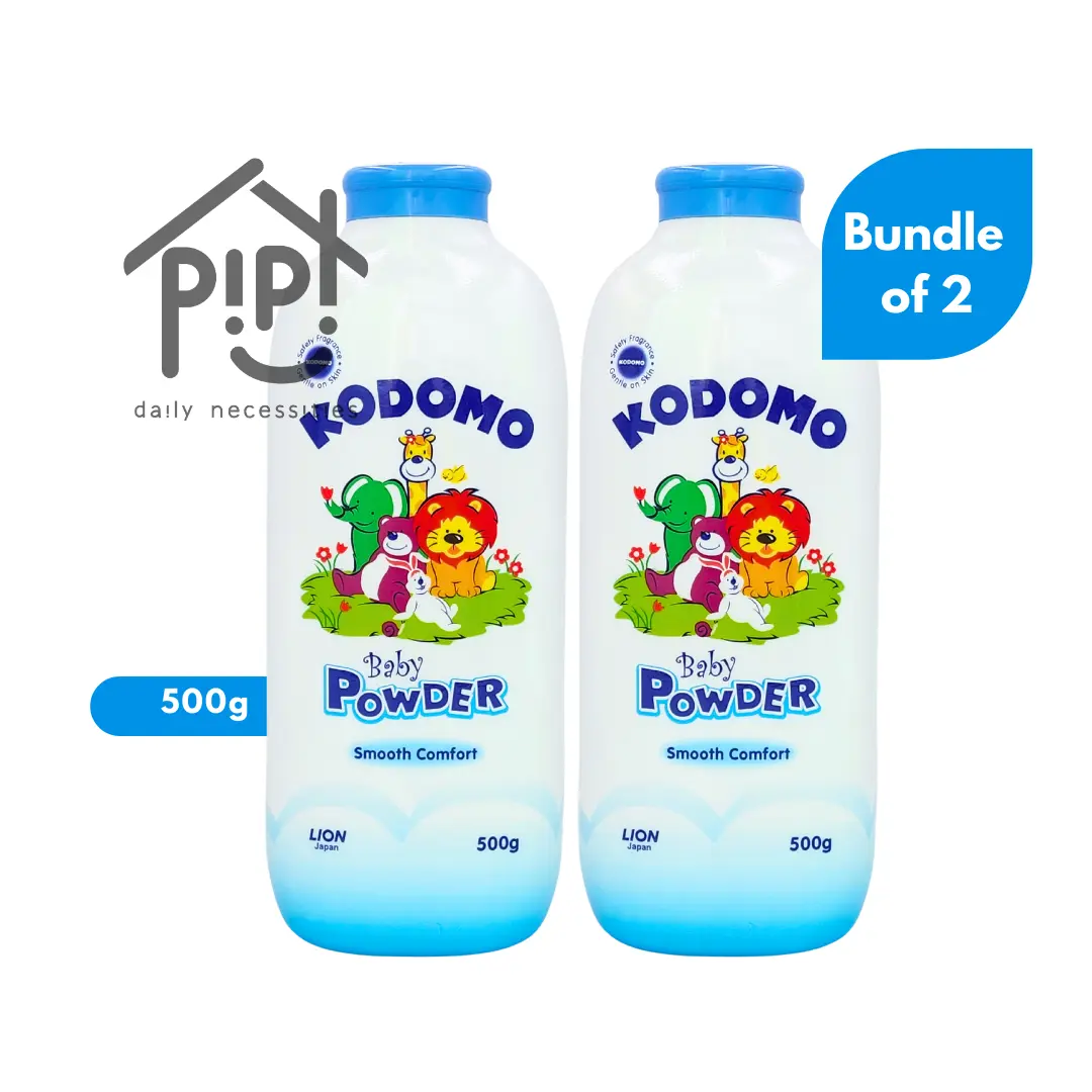 Kodomo Baby Powder Smooth Comfort 2 x 500g