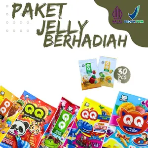 TERBARU PAKET JELLY AGAR 30 PCS BERHADIAH MAINAN ANAK-ANAK ISI JELLY DI LENGKAPI DENGAN HADIAH MAINAN DALAM 1 KEMASAN HALAL BPOM SNACK VIRAL TERBARU