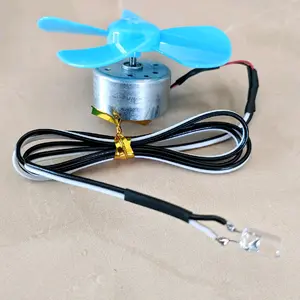 generator turbin angin mini dan lampu layangan fullset (dinamo pilihan)