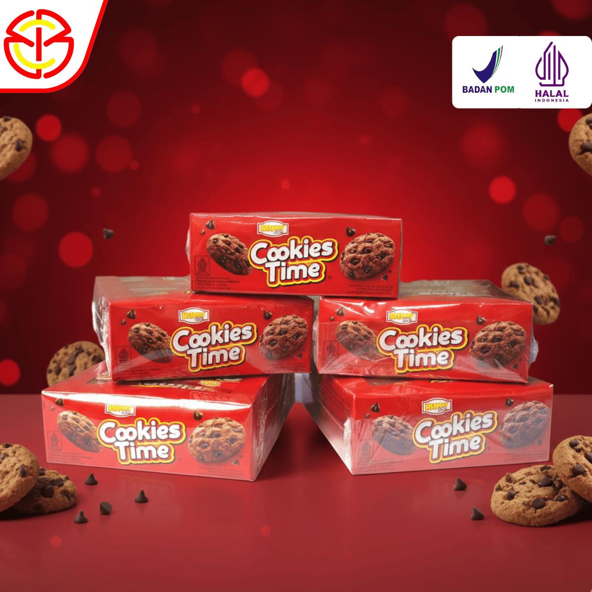 Happy Time Cookies Time Chocolate Snack Biskuit Coklat Anak Isi 20 Pcs Murah Jajanan Sekolah &Warung