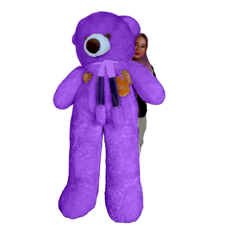 Boneka Teddy Bear Beruang Besar super Jumbo 1.6 Meter Lucu Lembut Cocok Untuk kado Toys Set Hadiah Beraneka warna Dolls 6