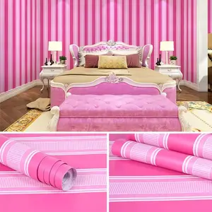 Wallpaper Dinding/ Stiker Dinding / Walpaper Dinding Wallstiker Kamar Tidur Murah Motif Salur